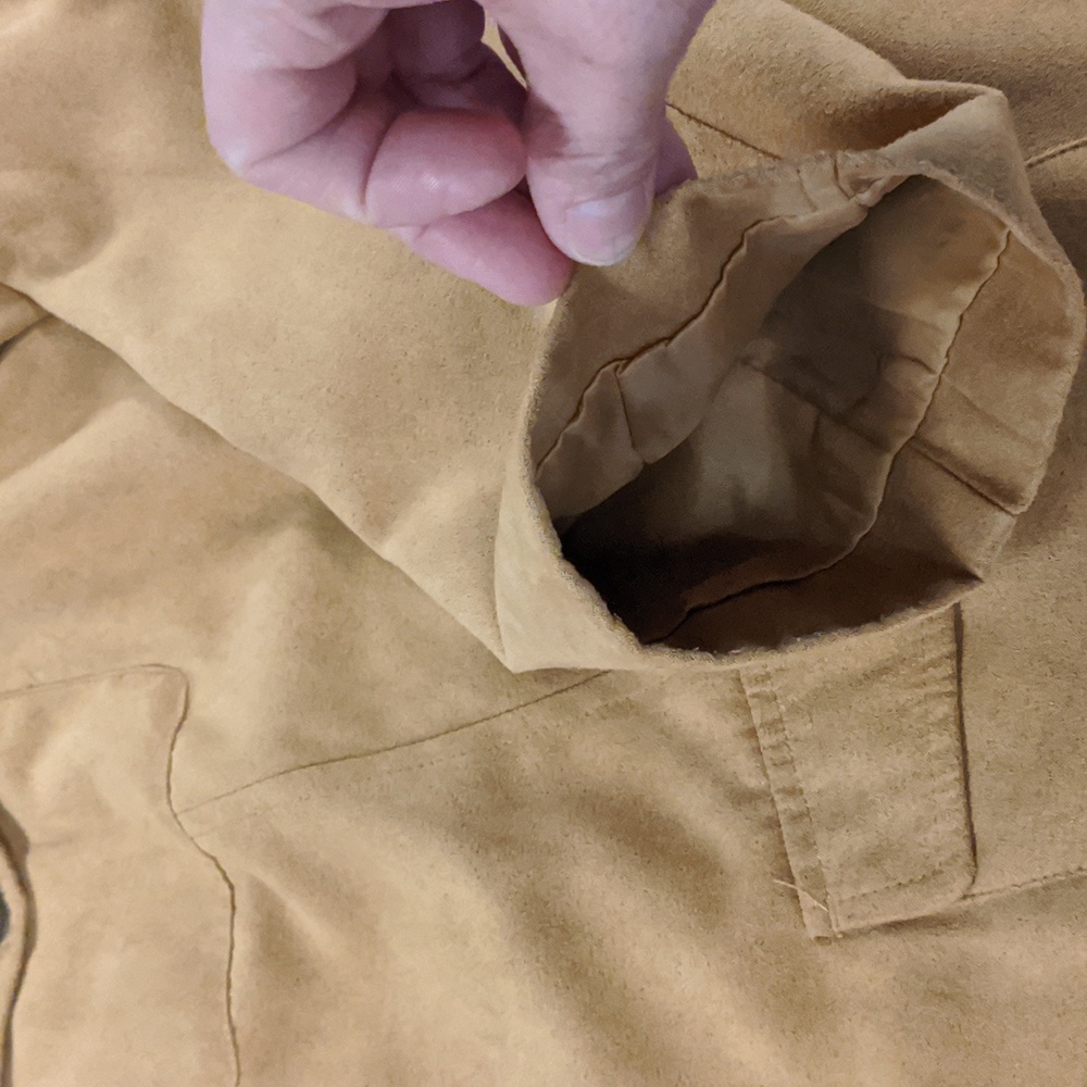Faux Suede Jacket - Picture 5 of 6